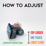 Custom Adjustable Trading Card Stand (V2) - American Maker Custom Signs